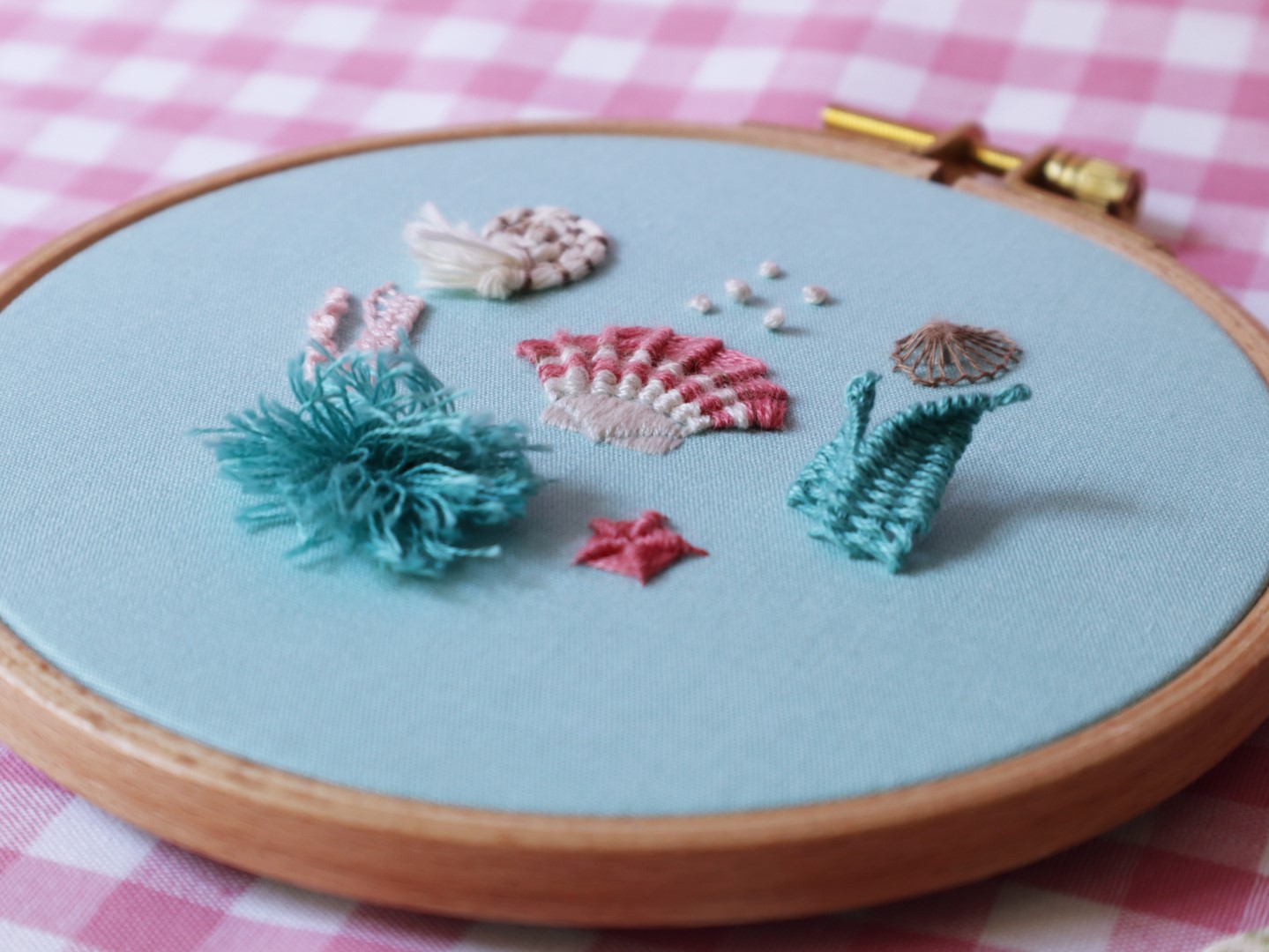 Protected: Under The Sea: Introduction to Raised Embroidery